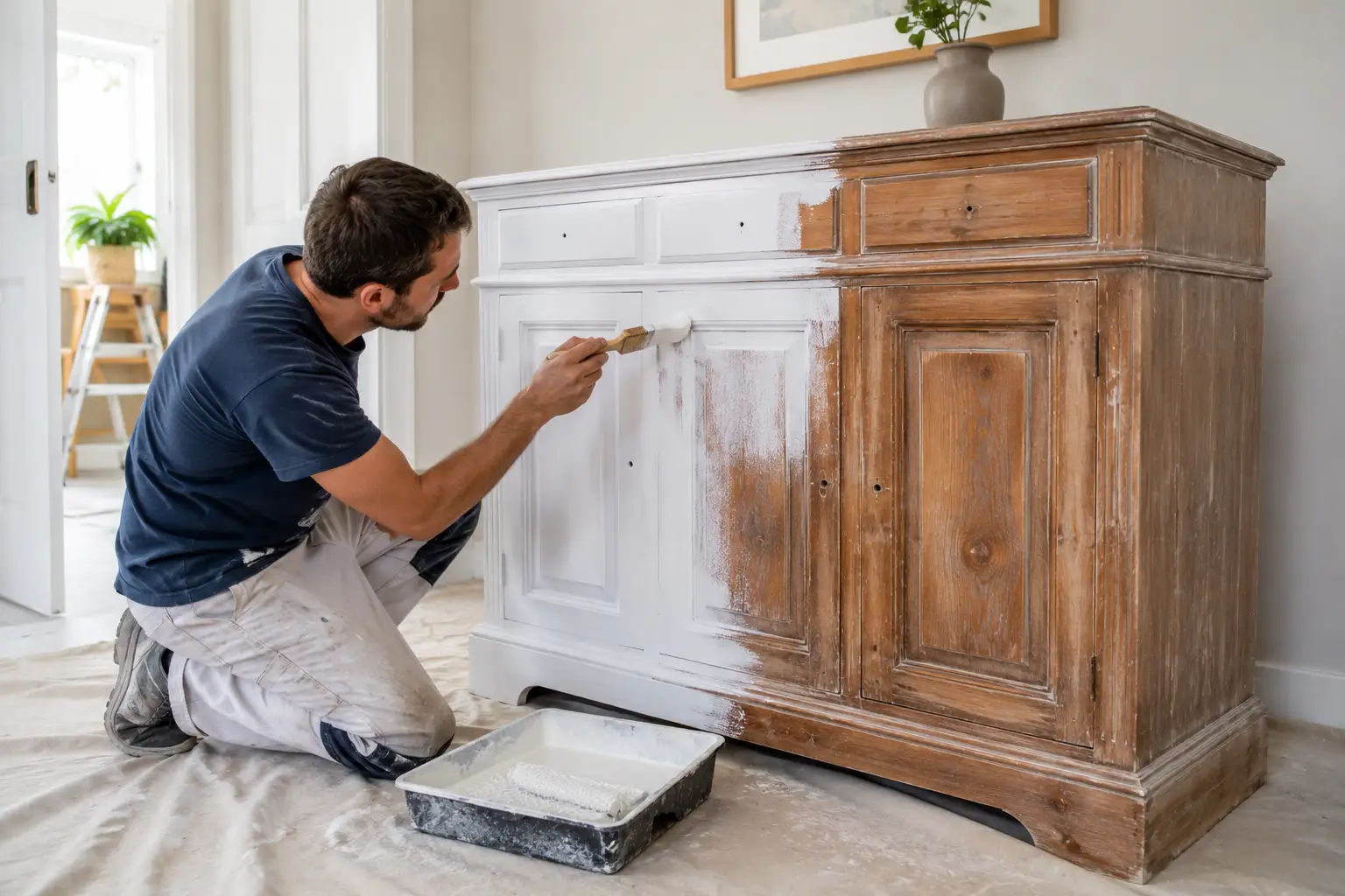 Cabinet Painting